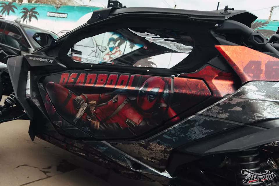 Кованый стиль для бездорожья. Новые диски для CAN-AM Maverick R X RS и фирменный шиномонтаж на стендах Hunter